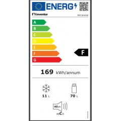Inventor MPC840W Μονόπορτο Ψυγείο 81lt Υ84xΠ50xΒ48εκ. Λευκό Inventor MPC840W Μονόπορτο Ψυγείο 81lt Υ84xΠ50xΒ48εκ. Λευκό